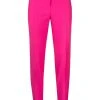 Versace pantalon de tailleur à taille mi-haute