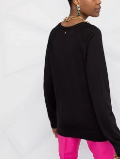 Versace pull à col v