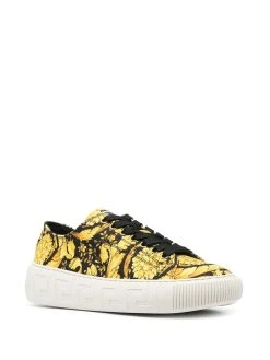Versace baskets à imprimé La Greca Baroque