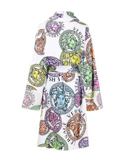Versace robe longue à motif Medusa Head