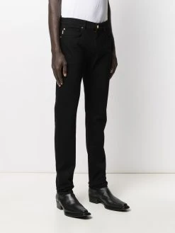 Versace jean slim à motif Medusa