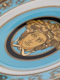 Versace assiette Medusa Celeste (18 cm)