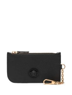 Versace portefeuille Medusa en cuir