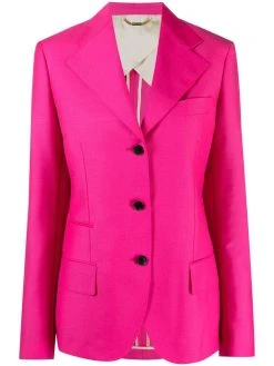 Versace blazer à simple boutonnage