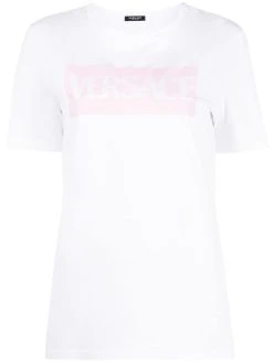 Versace t-shirt à logo imprimé