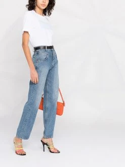 Versace t-shirt à logo imprimé