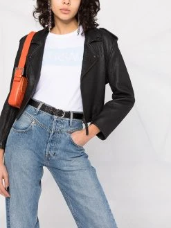 Versace t-shirt à logo imprimé