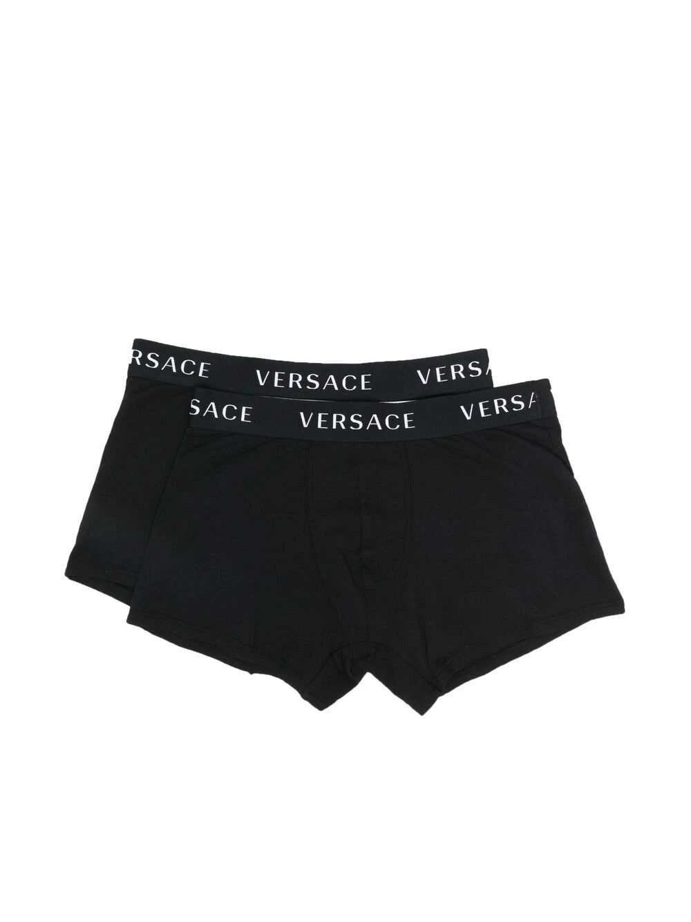Versace Lot de deux boxers à bande logo Prix Exclusifs slips & boxers homme 3 Versace lot de deux boxers à bande logo