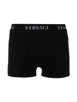 Versace lot de deux boxers à bande logo