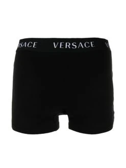 Versace Lot de deux boxers à bande logo Prix Exclusifs slips & boxers homme 8 Versace lot de deux boxers à bande logo