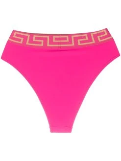 Versace bas de bikini à motif Greca