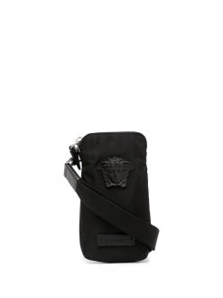 Versace portefeuille zippé à plaque Medusa