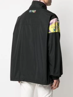 Versace Prix Aimable Veste de jogging à imprimé baroque vestes légères homme 10 Versace veste de jogging à imprimé baroque