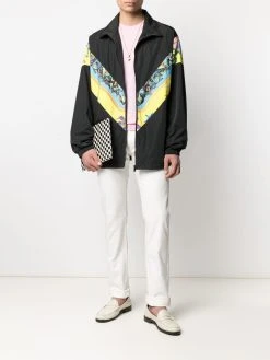 Versace veste de jogging à imprimé baroque