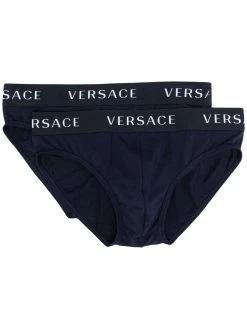 Versace boxer à taille à logo