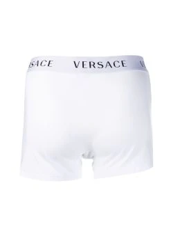 Versace lots de deux boxers à ceinture à logo