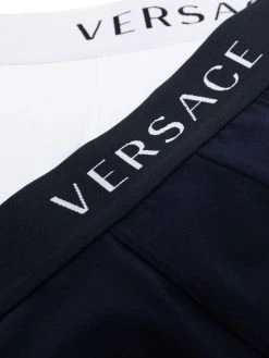 Versace boxer à ceinture à logo
