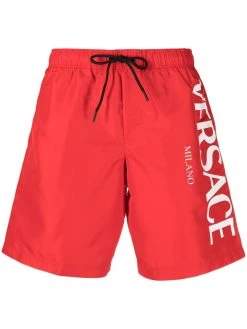 Versace short de bain à logo