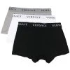 Versace lot de trois boxers à ceinture à logo