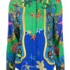 Versace chemise à imprimé animalier
