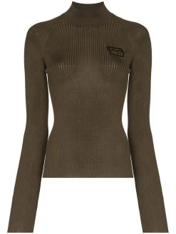 Versace pull La Greca nervuré