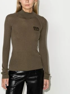 Versace pull La Greca nervuré