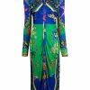 Versace robe à imprimé Trésor De La Mer