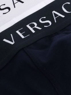 Versace lot de deux slips à logo