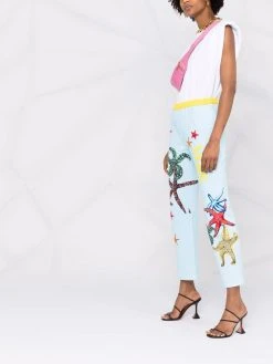 Prix De Rêve Versace Pantalon de jogging à motif Trésor de la Mer pantalons de survêtement femme 15 Versace pantalon de jogging à motif Trésor de la Mer