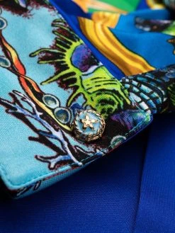 Versace robe-chemise à imprimé Trésor De La Mer