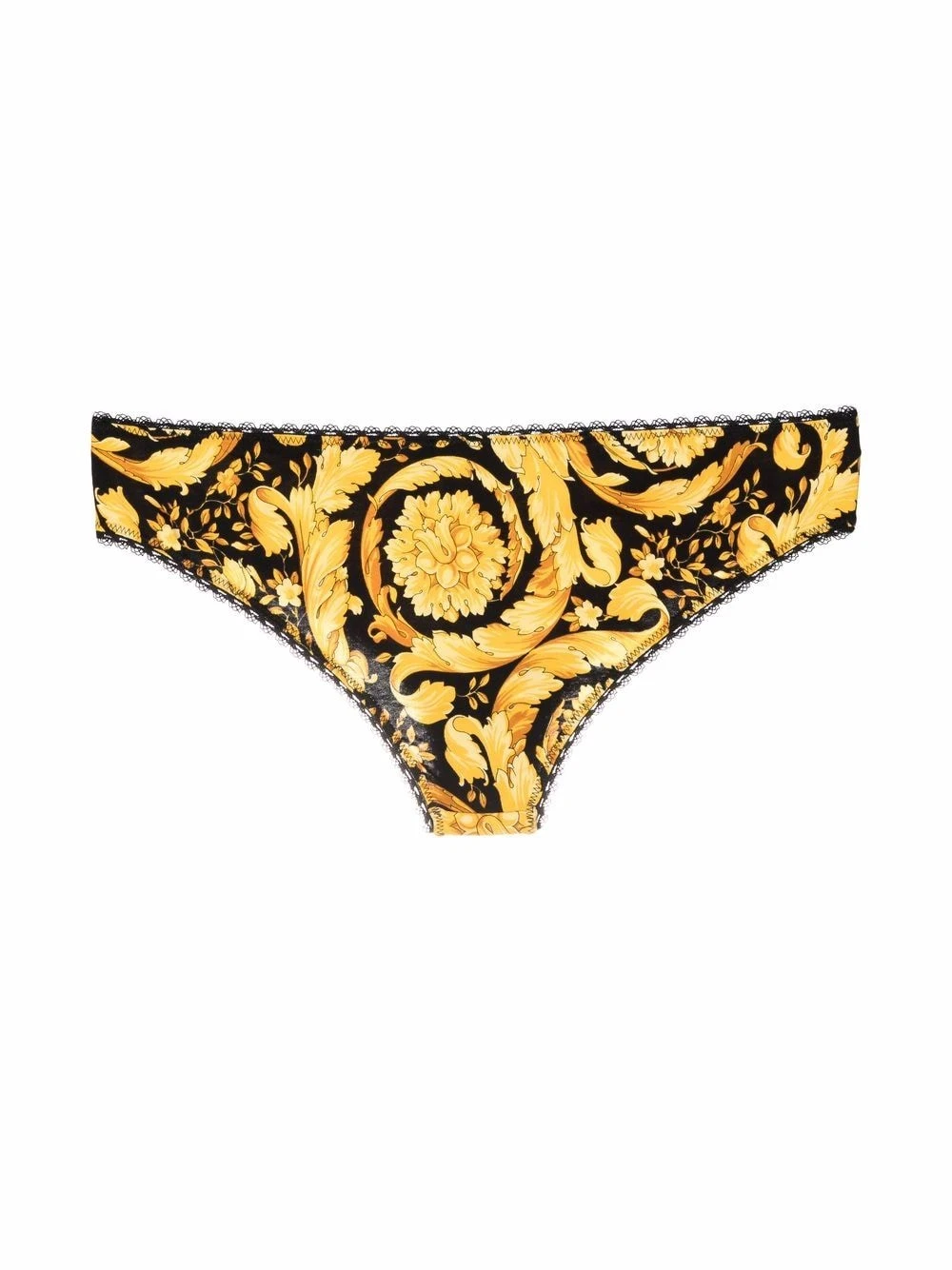 Prix Dynamité Versace Culotte à motif Barocco culottes & strings femme 4 Versace culotte à motif Barocco