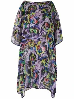Versace robe de plage à imprimé Baroccoflage