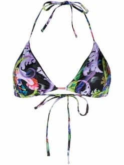 Versace bikini à imprimé Baroccoflage