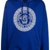 Versace hoodie Medusa à logo imprimé