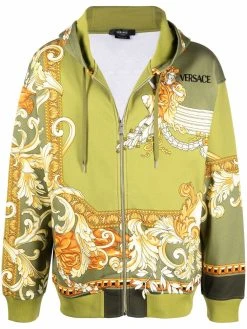 Versace hoodie zippé à imprimé Medusa Renaissance
