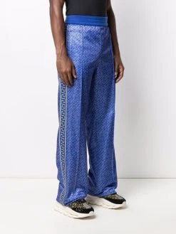 Versace Pantalon de jogging à logo imprimé Prix De Rêve pantalons de survêtement homme 9 Versace pantalon de jogging à logo imprimé