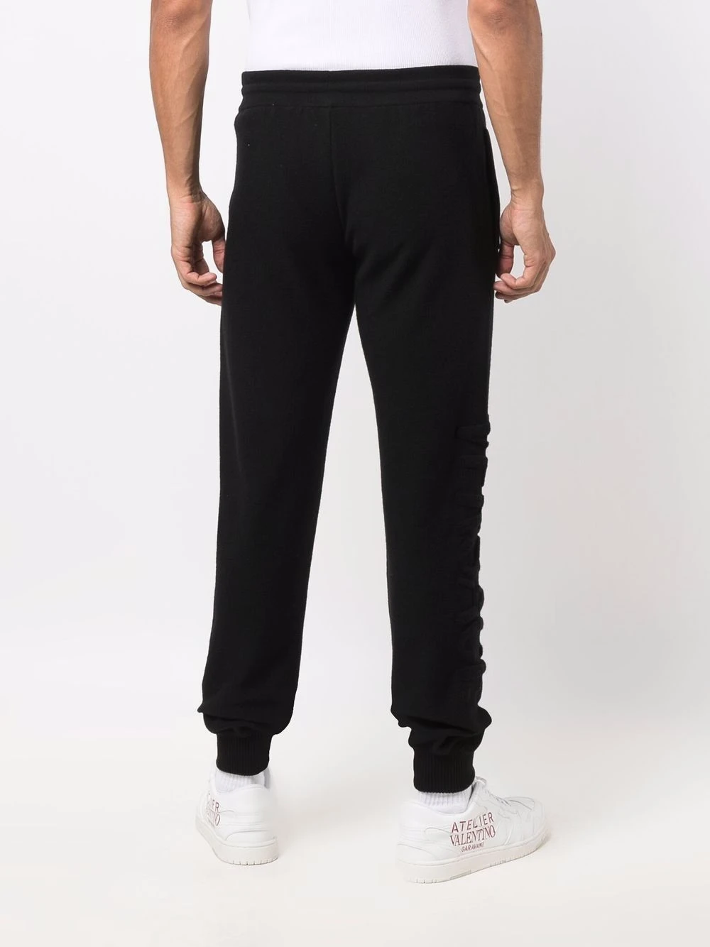 Versace Un Tarif Préférentiel Pantalon de jogging à logo pantalons de survêtement homme 6 Versace pantalon de jogging à logo