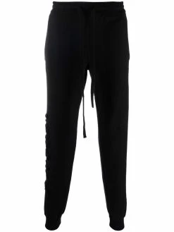 Versace pantalon de jogging à logo