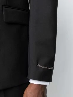 Versace veste de smoking à ornements de cristal