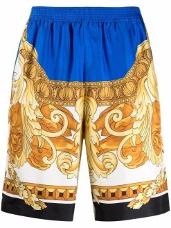 Versace bermuda à motif baroque