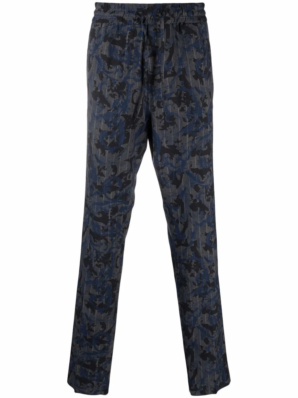 Prix Sacrifiés Versace Pantalon droit à motif baroque pantalons droits homme 3 Versace pantalon droit à motif baroque