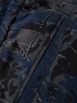 Prix Sacrifiés Versace Pantalon droit à motif baroque pantalons droits homme 14 Versace pantalon droit à motif baroque