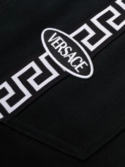 Versace Pantalon oversize à logo Greca Qualité Excellente pantalons amples homme 14 Versace pantalon oversize à logo Greca