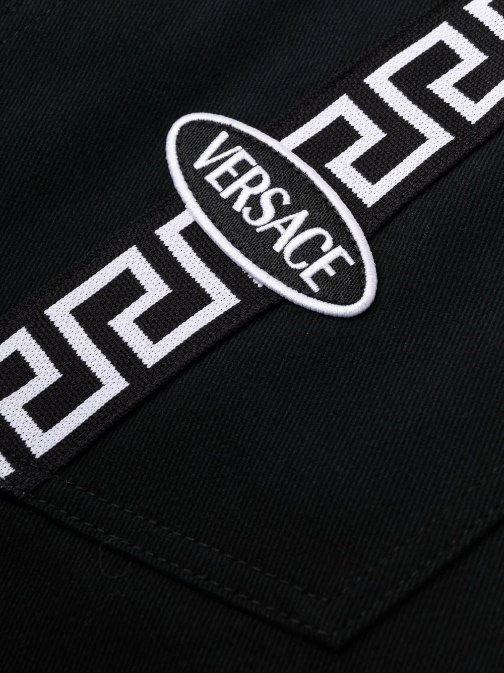 Versace Pantalon oversize à logo Greca Qualité Excellente pantalons amples homme 8 Versace pantalon oversize à logo Greca