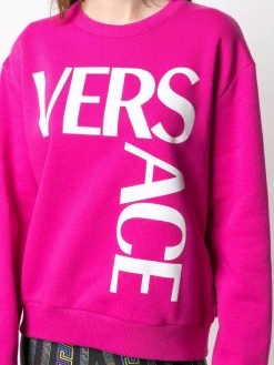 Versace Sweat à logo Greca Prix Préférentiel sweats femme 11 Versace sweat à logo Greca