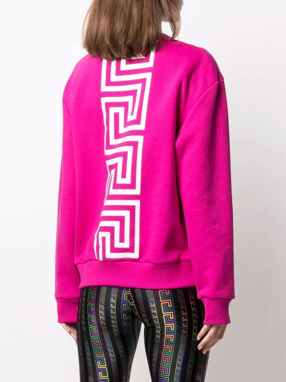 Versace Sweat à logo Greca Prix Préférentiel sweats femme 6 Versace sweat à logo Greca