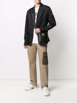 Versace t-shirt à logo brodé