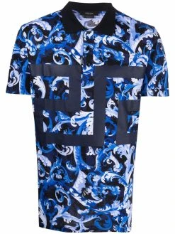 Versace polo à imprimé Baroccoflage