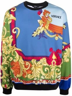 Versace sweat à imprimé Medusa Renaissance