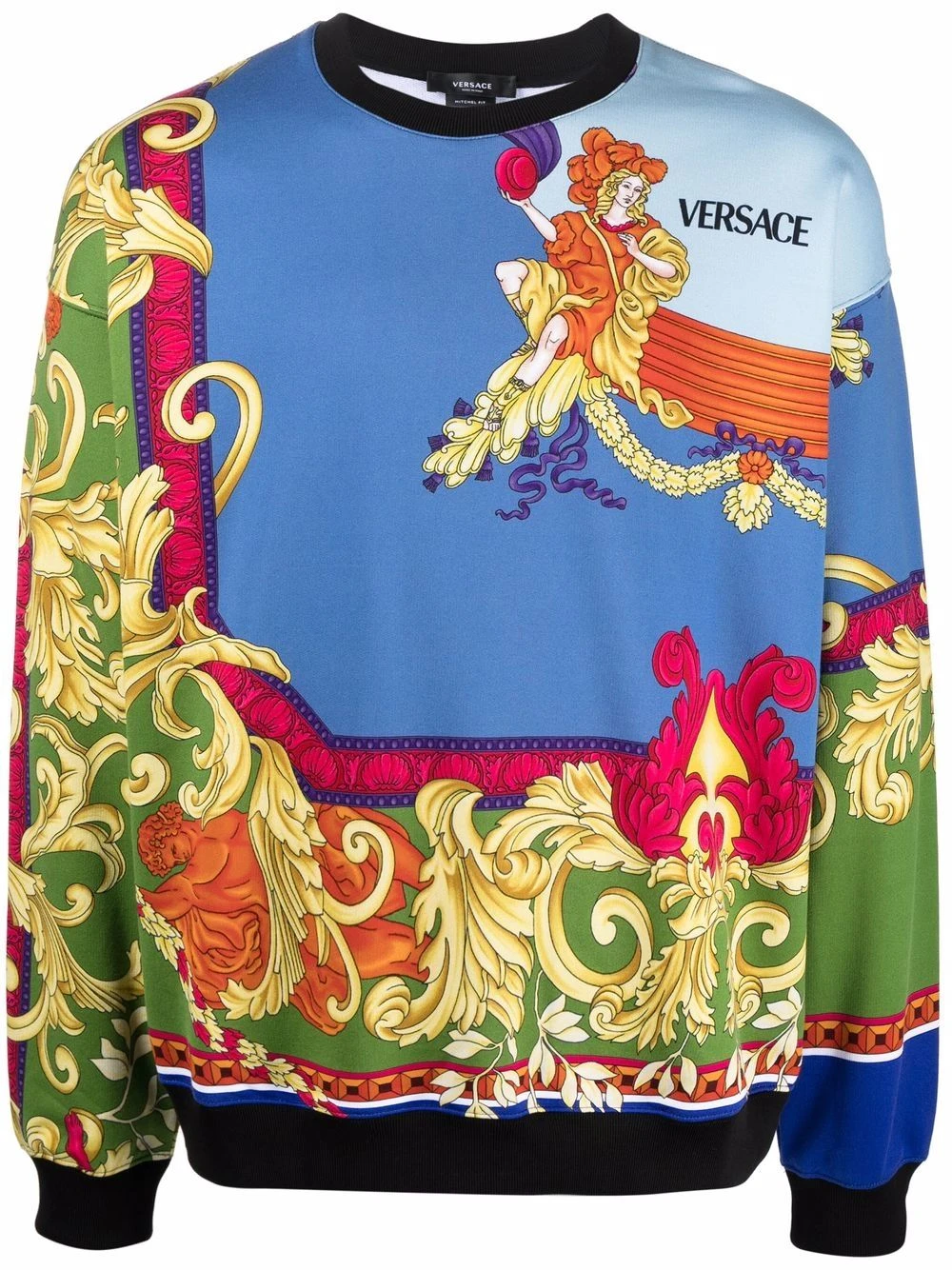 Versace Prix Sympa Sweat à imprimé Medusa Renaissance sweats homme 3 Versace sweat à imprimé Medusa Renaissance